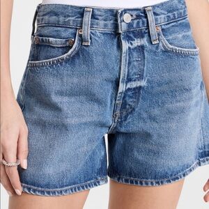 Agolde Parker long shorts color Occurance